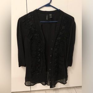 Buckle cardigan